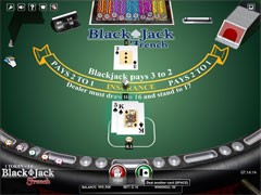 Fransk blackjack logo