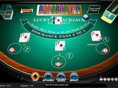 Lucky 7 Blackjack logotipas