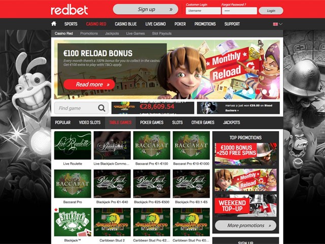  Redbet Casino